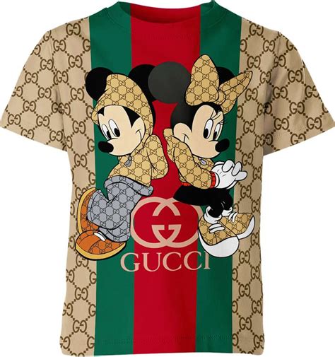 fake gucci mickey mouse shirt|gucci backpack mickey mouse.